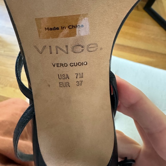 EUC Vince Qiana sandal heel - Picture 5 of 6